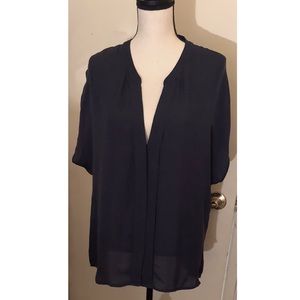 Vince Top Navy Blue Medium